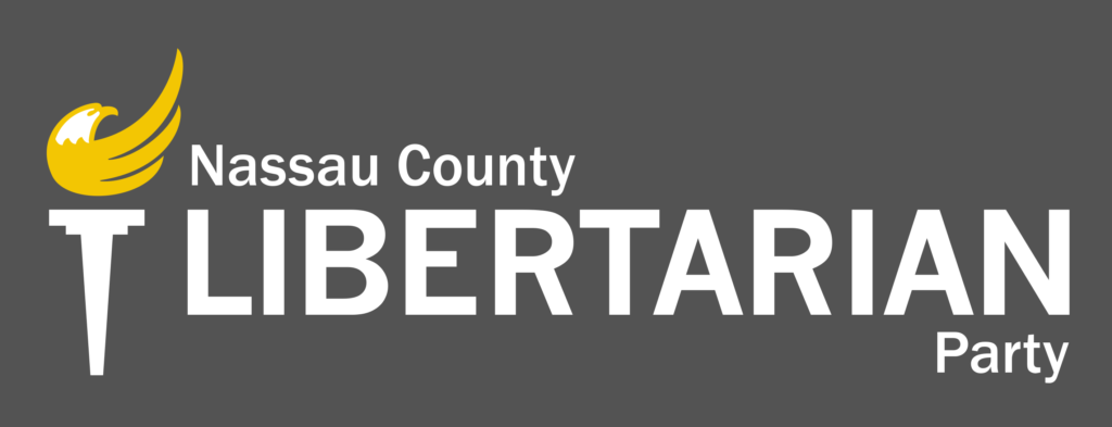 Nassau County Logo White Gray Bckgrnd V3 | Nassau County Libertarian Party